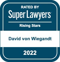 Rated By Super Lawyers | Rising Stars | David Von Wiegandt | 2022